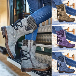 Women's Winter Boots | Non-slip & Lacing