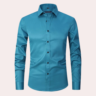 Men's long-sleeve shirt | Button-down collar