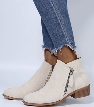 Women's Orthopedic Ankle Boots | With Side Zipper
