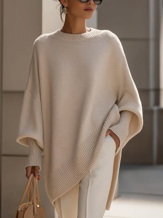 Women's Oversized Knit Sweater | Long Sleeve