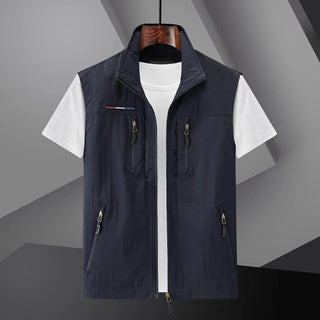Chaleco para hombre con cremallera | Exterior