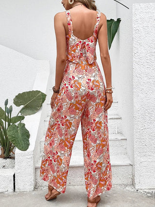 Damen Florales Zweiteiler Set | Sommer