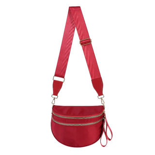 Damen Karierte Crossbody Tasche | Mit Verstellbarem Riemen