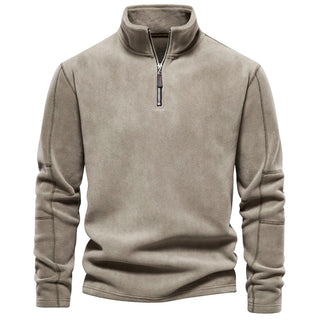 Men's Casual Sweater | Quarter Zipper