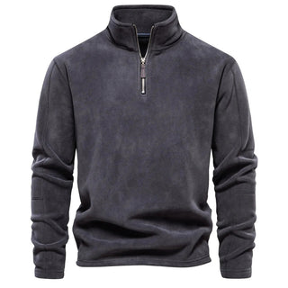 Men's Casual Sweater | Quarter Zipper