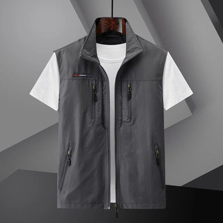 Chaleco para hombre con cremallera | Exterior