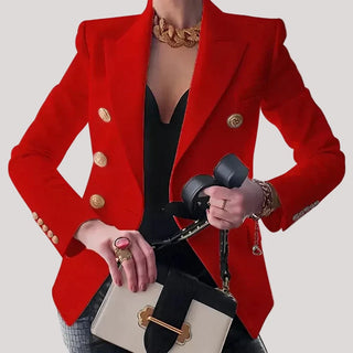 Women's Structured Double-Breasted Blazer | Business