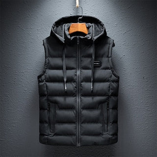 Men's Hooded Puffer Gilet | Padded