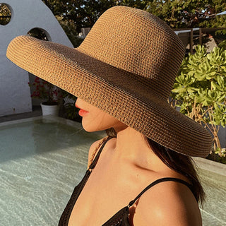 Sombrero de playa y sol de verano para mujer | Ala ancha