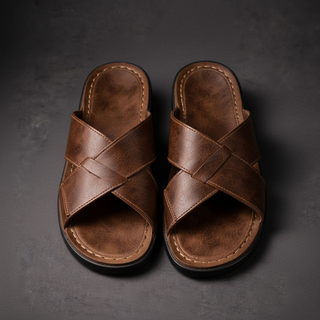 Herren Sandalen mit Kreuzriemen | Lässig