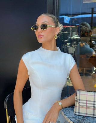 Damen Ovale Sonnenbrille | Retro