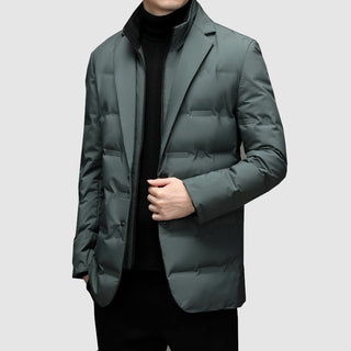 Herren Winter Daunenjacke | Mit Taschen