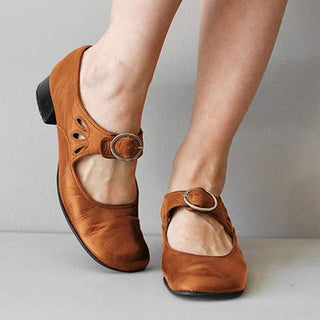 Women’s Mary Jane Ballerinas with Buckle