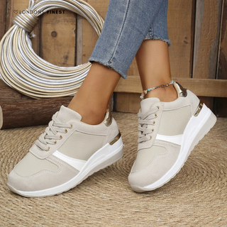 Women’s Casual Platform Sneakers | Lace-Up