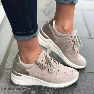 Damen Sneaker mit Schnürung | Orthopädisch