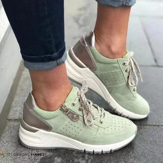 Damen Sneaker mit Schnürung | Orthopädisch