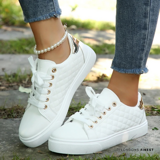 Damen Freizeitsneaker mit Schnürung | Plateau
