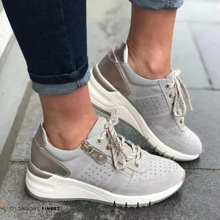 Damen Sneaker mit Schnürung | Orthopädisch