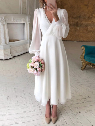 Damen Elegantes Hochzeitskleid | Maxi