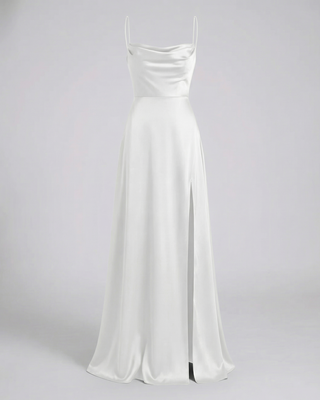 Damska elegancka sukienka wieczorowa | maxi