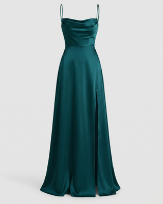 Damska elegancka sukienka wieczorowa | maxi