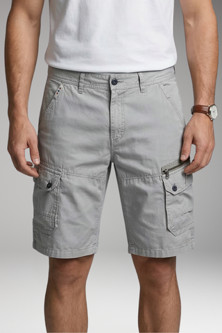 Short cargo décontracté homme | Coupe ajustée