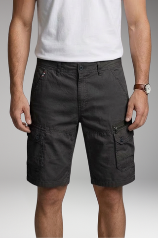 Short cargo décontracté homme | Coupe ajustée