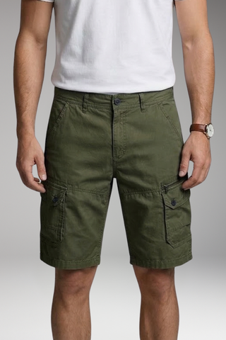 Short cargo décontracté homme | Coupe ajustée
