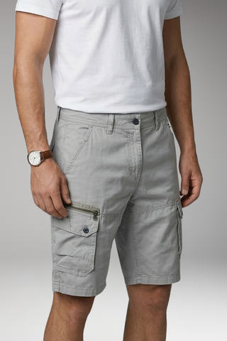 Short cargo décontracté homme | Coupe ajustée