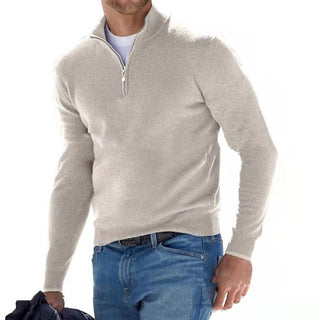 Men's Casual Sweater | Half Zip