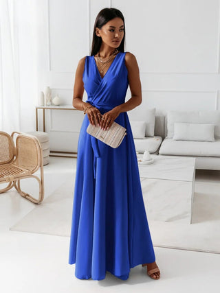 Women’s Sleeveless Evening Dress | Maxi