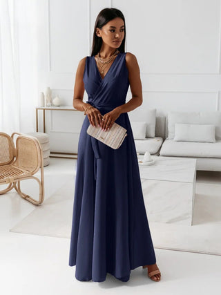 Women’s Sleeveless Evening Dress | Maxi