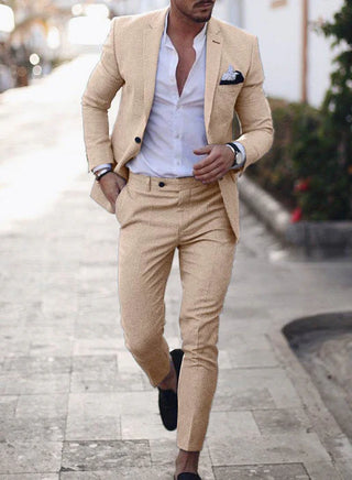 Men's two-piece wedding guest suit | jacket & trousers