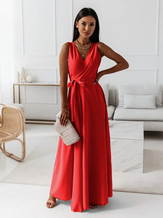 Women’s Sleeveless Evening Dress | Maxi