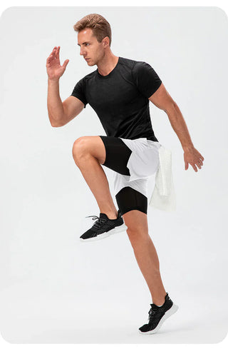 Herren Kompressions Shorts | Mit Tasche