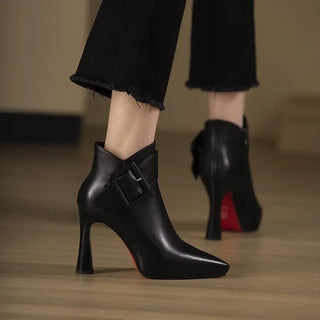 Damen Stiefel mit Hohen Absätzen | Knöchelhoch