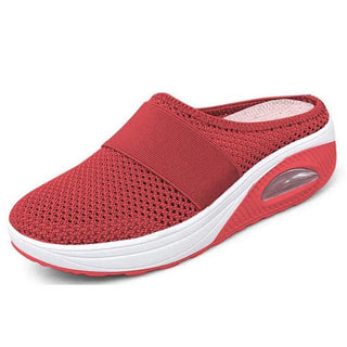 Damen Atmungsaktive Slip-On Laufschuhe | Luftpolster