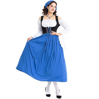 Dámské dirndl šaty na Oktoberfest | Midi