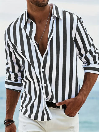 Men Striped Shirt | Casual