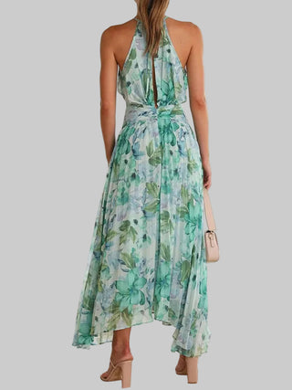 Damen Florales Sommerkleid | Maxi