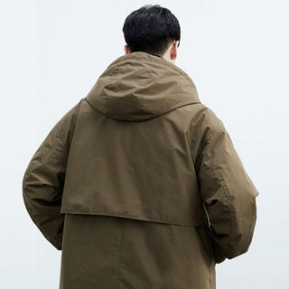 Men's winter jacket | Oversize hood