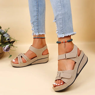 Damen Sommer Orthopädische Sandalen | Verstellbarer Riemen