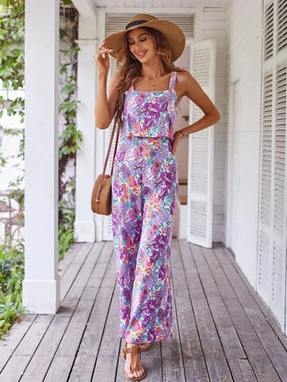 Damen Florales Zweiteiler Set | Sommer