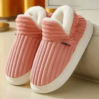 Women's winter slippers | Closed toe area