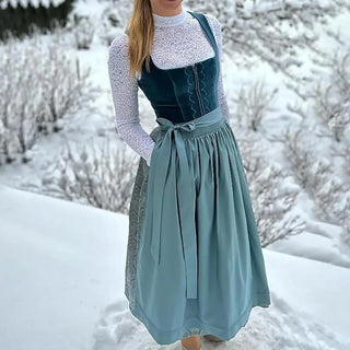 Damen Vintage Oktoberfest Kostüm | Bayerisches Dirndl Kleid