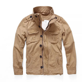 Men's casual jacket | Stand-up collar