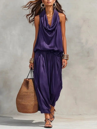 Damen Boho Sommerkleid | Maxi