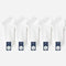 5 pairs – White