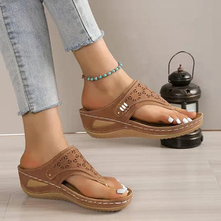 Damen Sommer Orthopädische Sandalen | Slip On