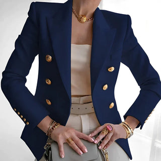 Women's Structured Double-Breasted Blazer | Business